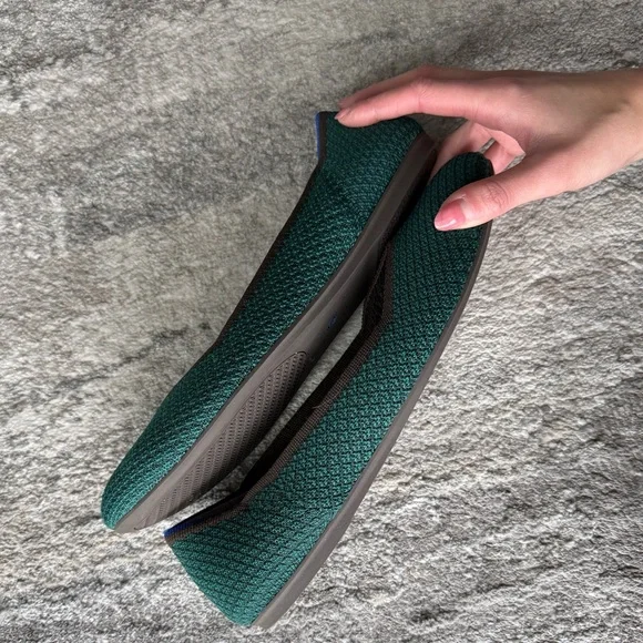 Rothy’s The Flat in Juniper Textured Green | 12 - Picture 5 of 7